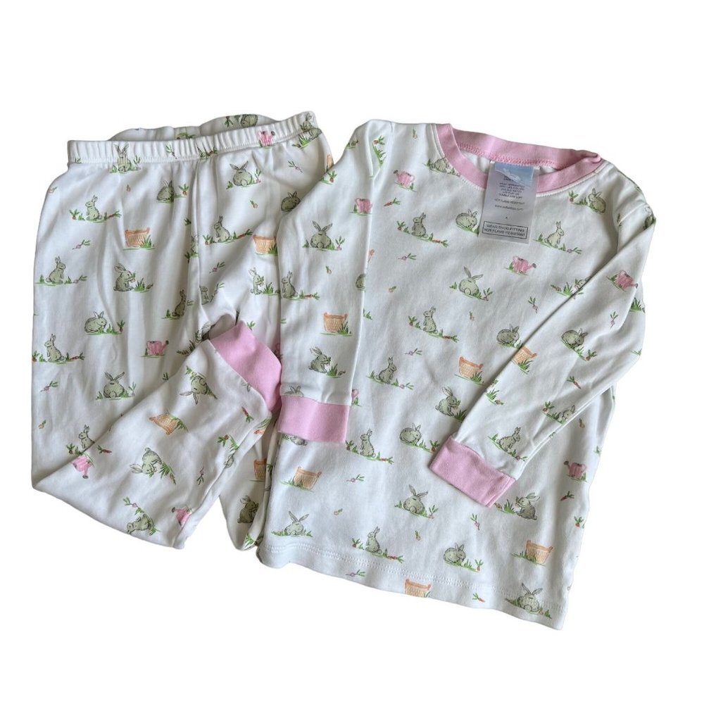 Bella Bliss Girls' Rabbit Jammies Size 4
